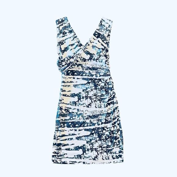 Diane Von Furstenburg Parker Sheath Silk Jersey Dress 4 - Picture 2 of 9